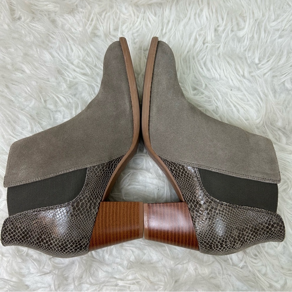 Vionic Anne Bootie Ankle boots suede size: 8.5 - Picture 4 of 10